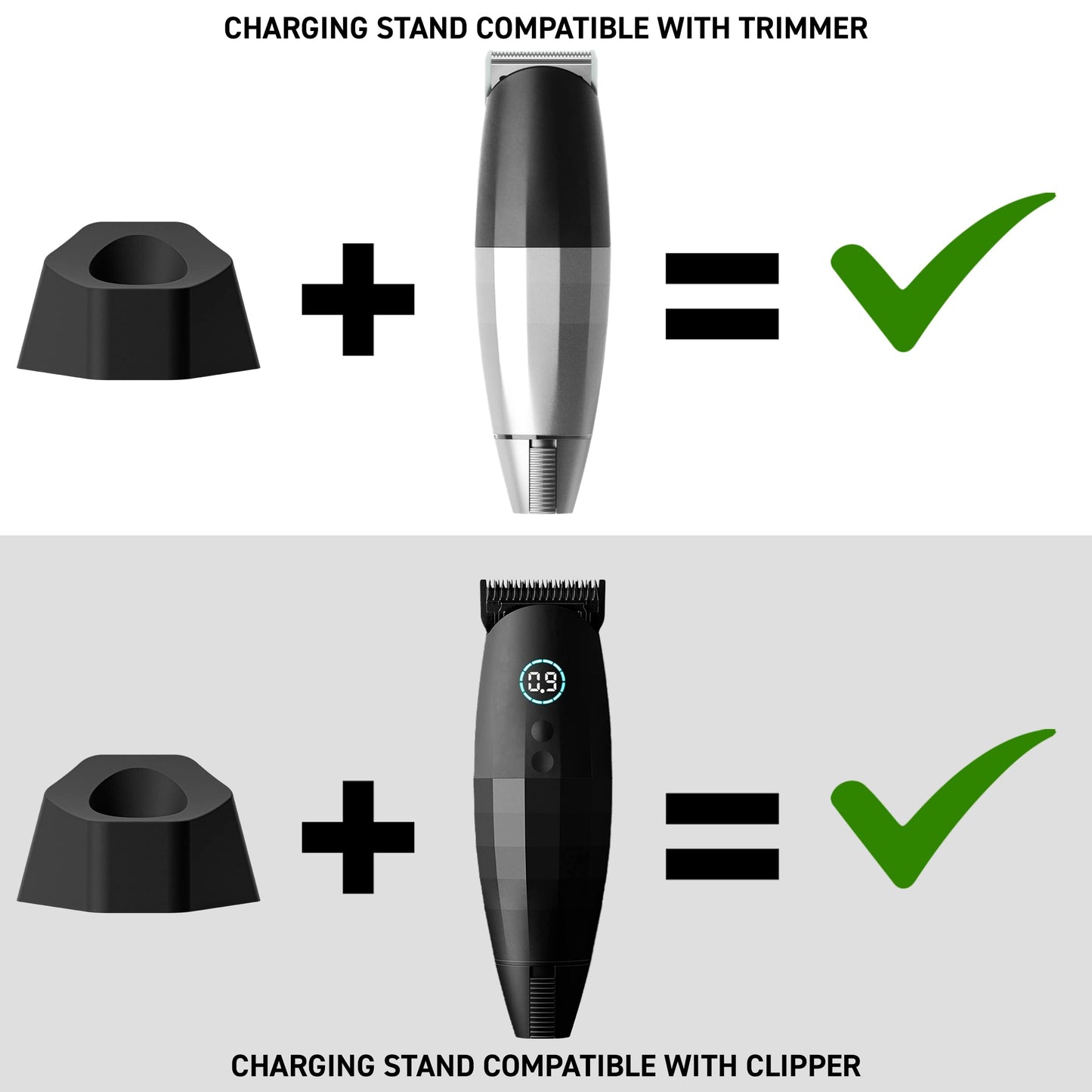 Bevel Charging Stand for Trimmer and Pro Clippers, Beard & Hair Clippers Dock