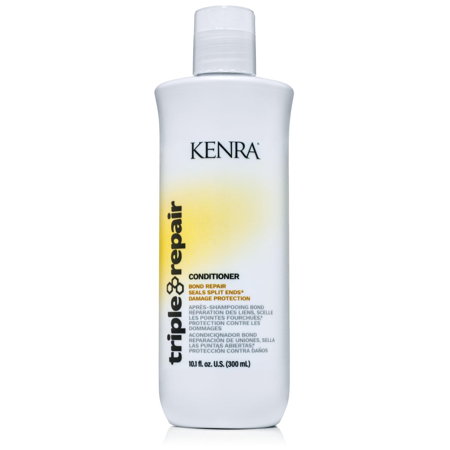 Kenra Professional Triple Repair Conditioner | Targets & Repairs Weak or Broken Bonds | Split Ends | Damaged Hair | Bond Builder | Sulfate-Free | 10.1 fl. oz.