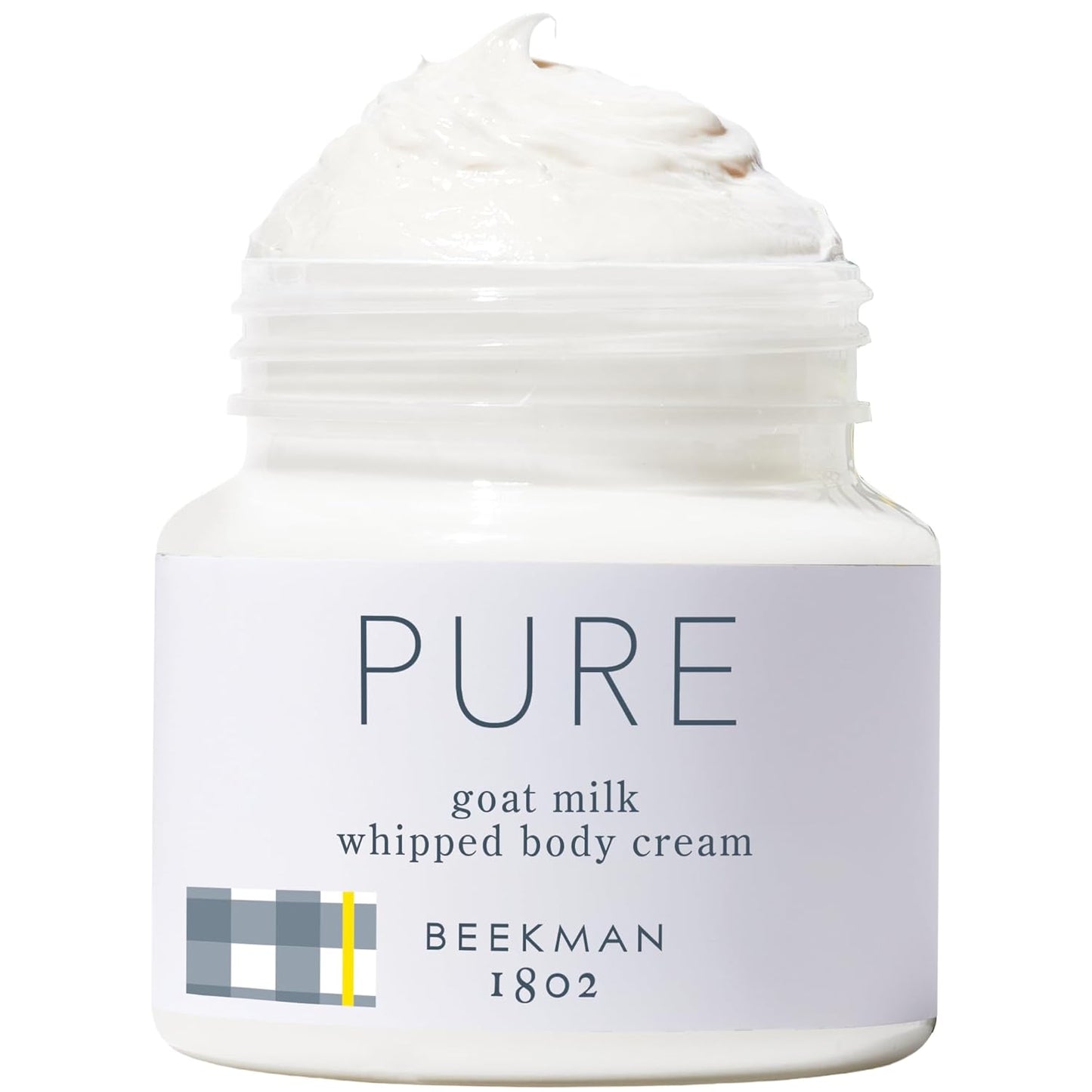 Beekman 1802 Whipped Body Cream - Moisturizing Goat Milk Lotion with Shea Butter & Vitamin E | Hydrating 8 oz for Dry Skin