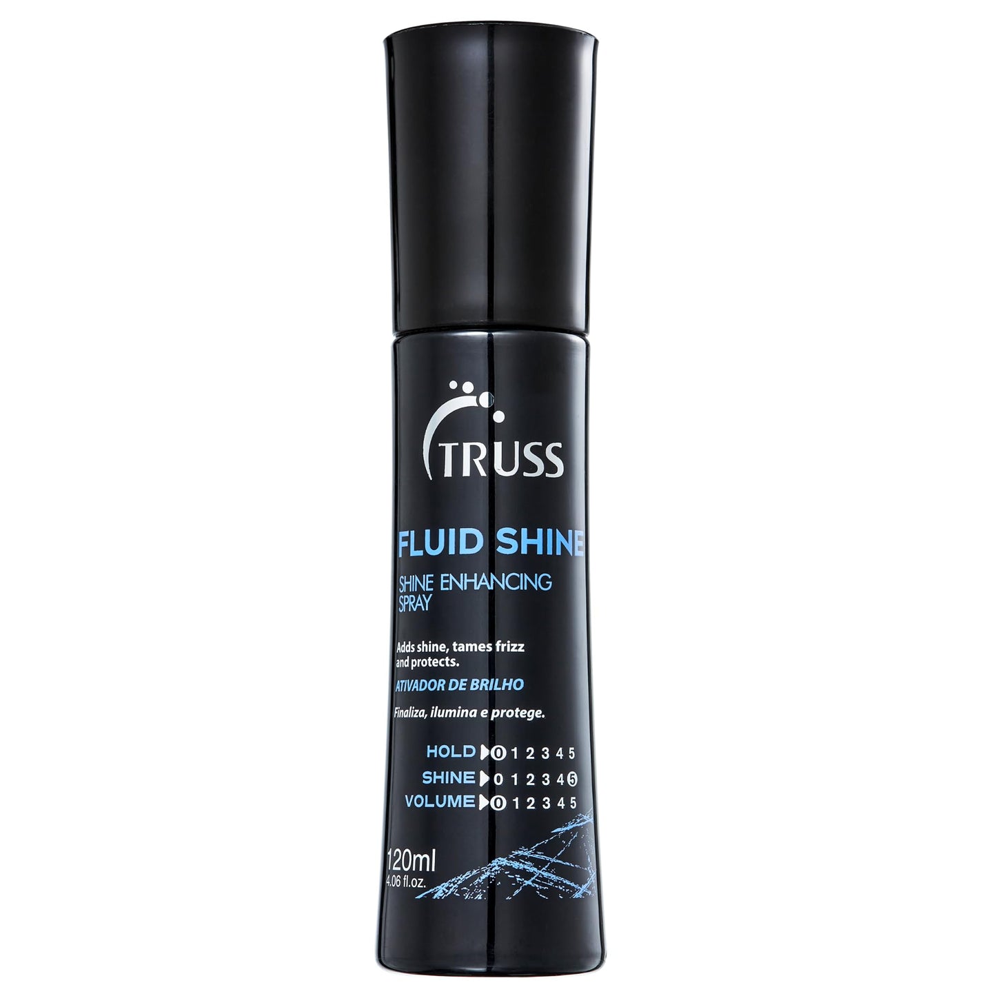 Truss Fluid Shine Spray - Hair Shine Spray Brightens Hair, Increases Hydration, Prevents Split Ends - Frizz Control Formula For Anti-frizz And Anti Humidity - Leaving Hair Shiny And Soft