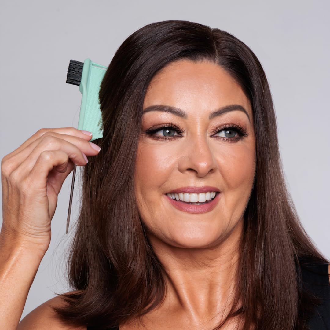 Professional Styling Comb. 4 in 1 Detangling, Sectioning,Edges/Smoothing & Parting
