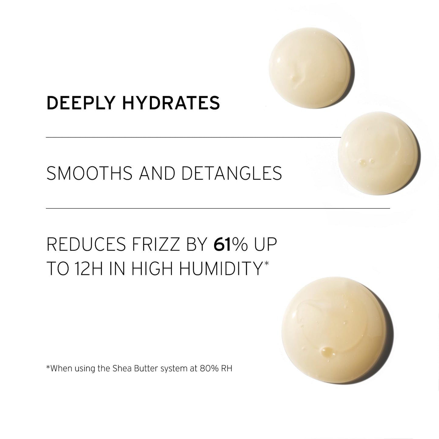 FEKKAI Shea Butter Shampoo - 1 Liter - Improves Moisture, Softness & Shine - Reduces Frizz by 61% Up to 12H - Free of Sulfates, Parabens, Phthalates - Vegan, Cruelty-Free
