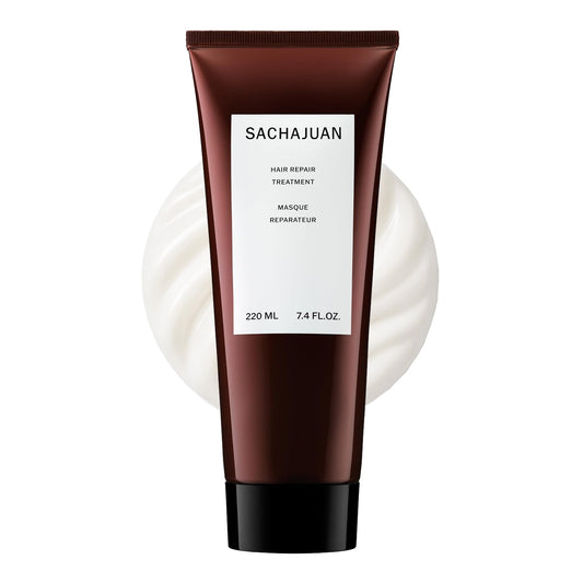 SACHAJUAN Hair Repair Treatment | Deep Repair Mask for Dry & Damaged Hair | Reduces Frizz, Adds Shine & Restores Manageability | With Ocean Silk Technology | Vegan & Paraben-Free | 7.4 oz