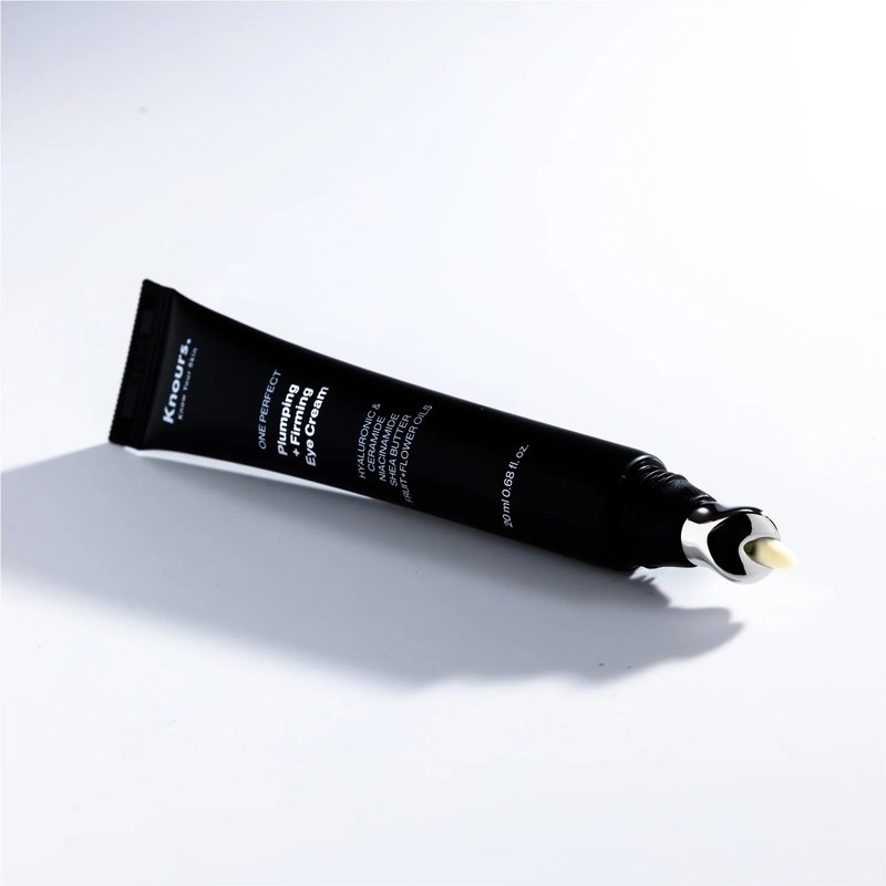 Knours. Dark Circle And Wrinkle-Freeze Peptide Eye Cream | Puffiness Fines Lines | One Perfect Plumping + Firming | Hyaluronic Acid + Vitamin C + Shea Butter | Vegan Korean