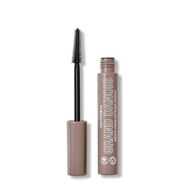 Scandinavia Hypoallergenic Mascara for Sensitive Eyes - Black | Smudge-Proof, Sweat-Resistant, Vegan