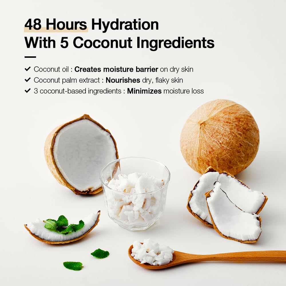 Karl&Hans Botanic Gourmand Coconut Vegan Body Wash & Body Lotion Organic for Men and Women