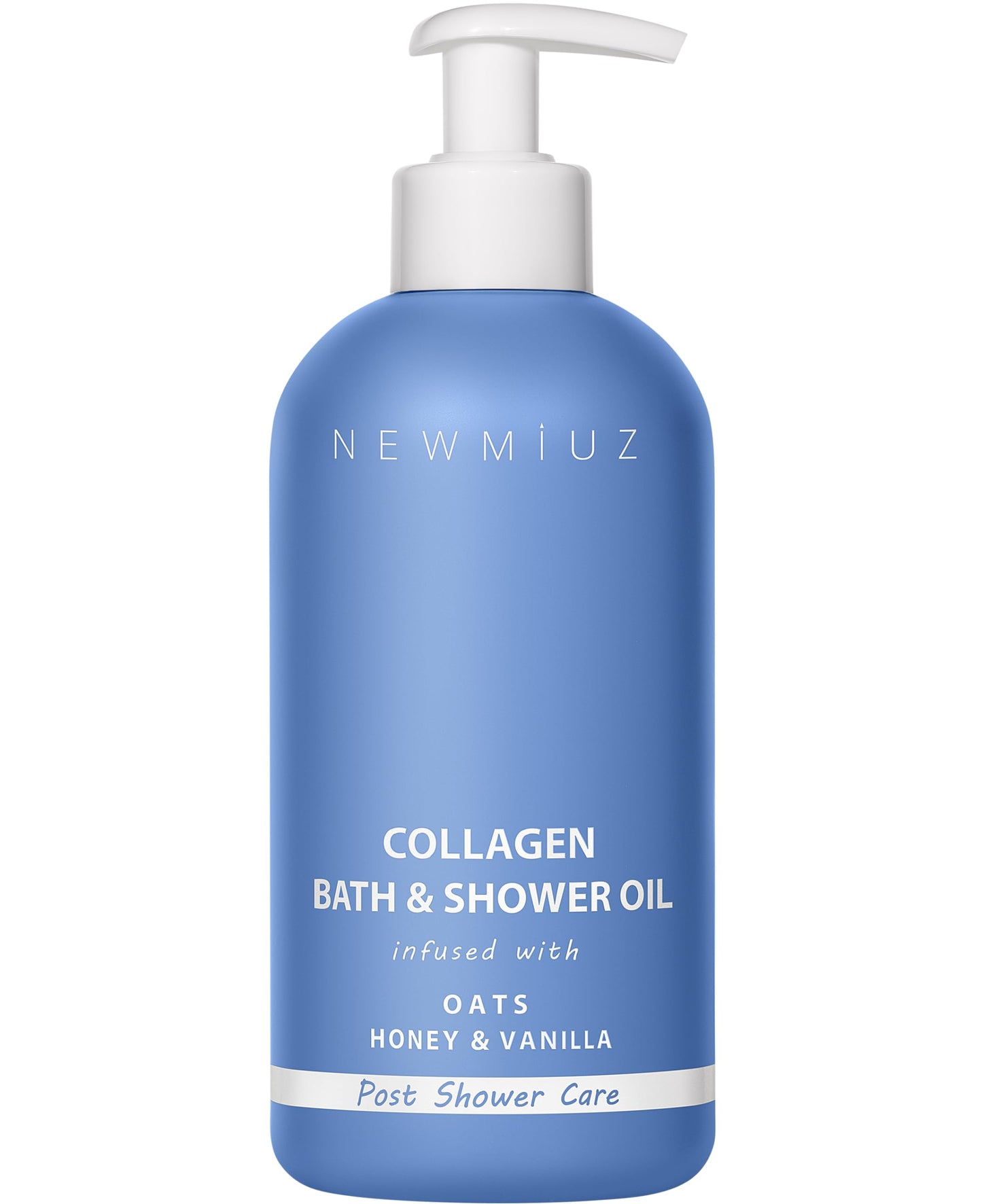 New Miuz Collagen InShower Body Conditioner Natural Post Shower Care Moisturizer for Body Legs Nourishing Bath Oil Oatmeal Honey Vanilla Self care Spa Gift