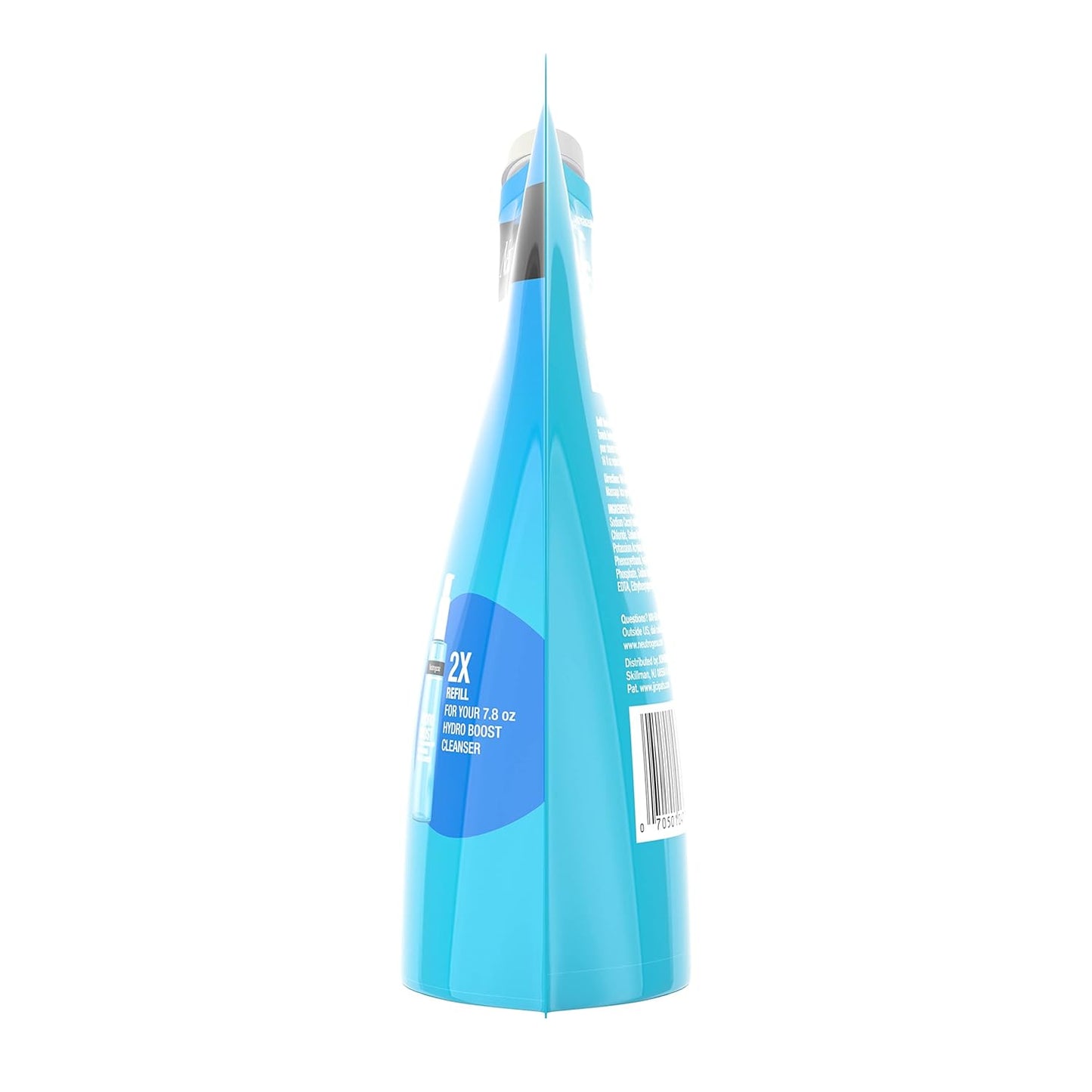 Neutrogena Hydro Boost Facial Cleansing Gel - Lightweight Hydrating Face Wash with Hyaluronic Acid | 16 fl. oz Refill Pouch