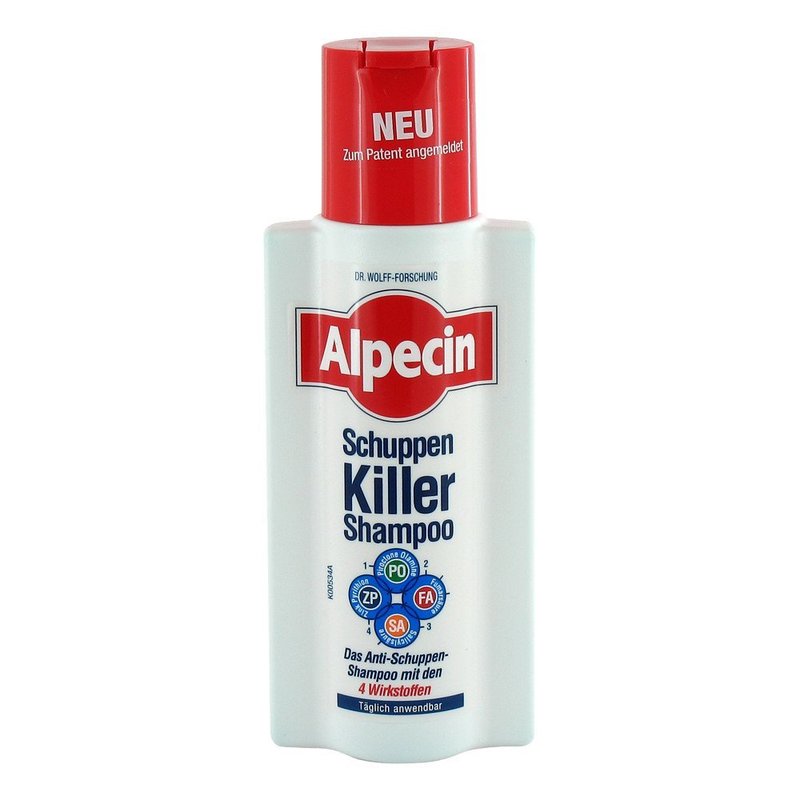 Alpecin Powerful Dandruff Killer Shampoo New Formula 250ml with 4 Active Ingredients by ALPECIN