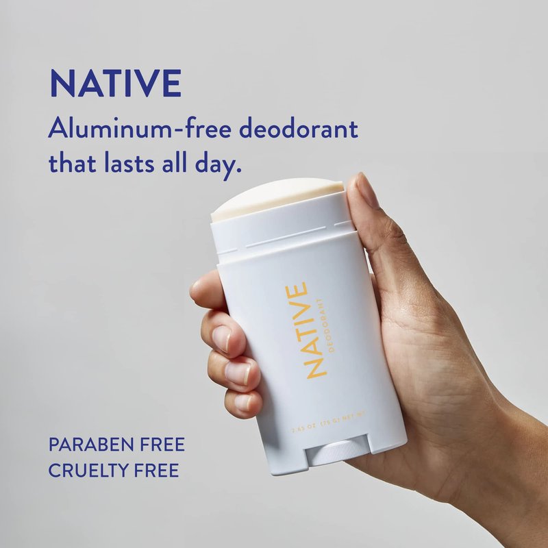 Native Deodorant Contains Naturally Derived Ingredients, 72 Hour Odor Control, Deodorant for Women and Men, Aluminum Free, Buttercream & French Vanilla 2.65oz