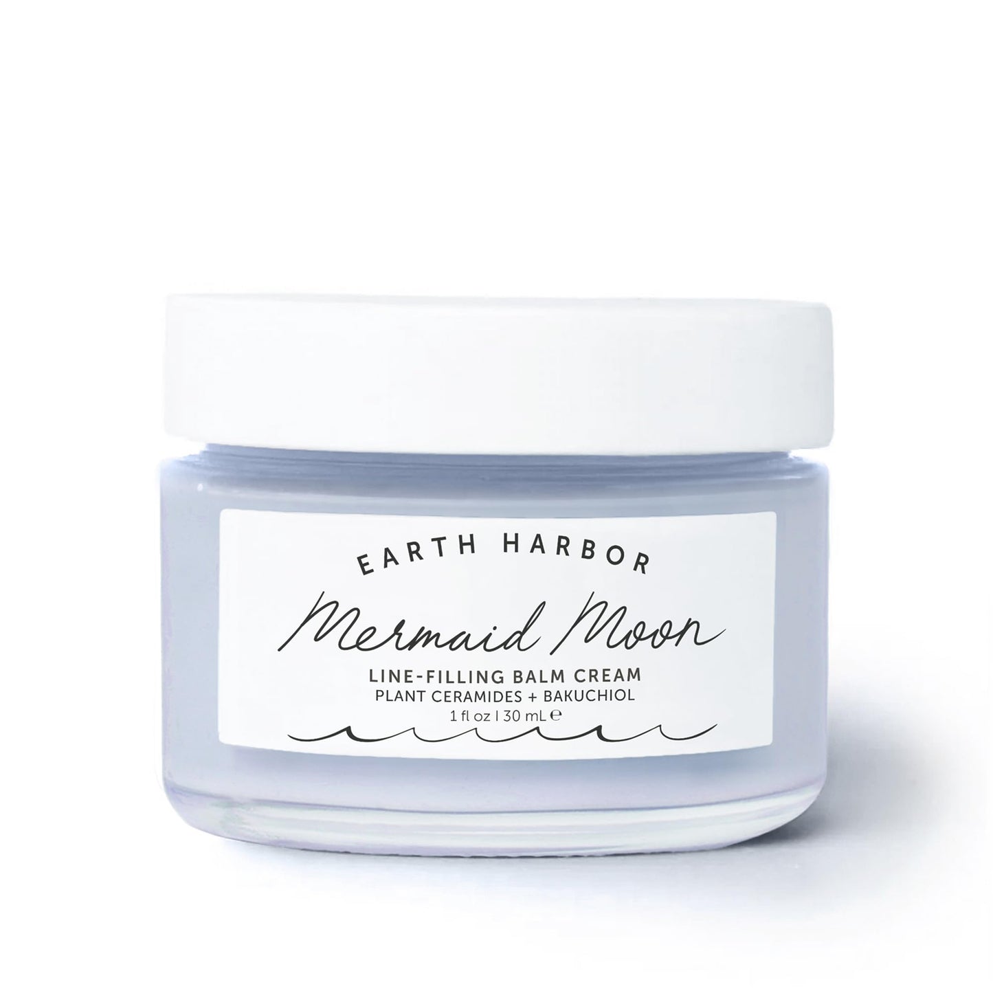 Earth Harbor Mermaid Moon Line-Filling Balm Cream - Vegan Night Treatment for Wrinkles and Hydration, with 20+ Actives - Deeply Restores and Nourishes Skin
