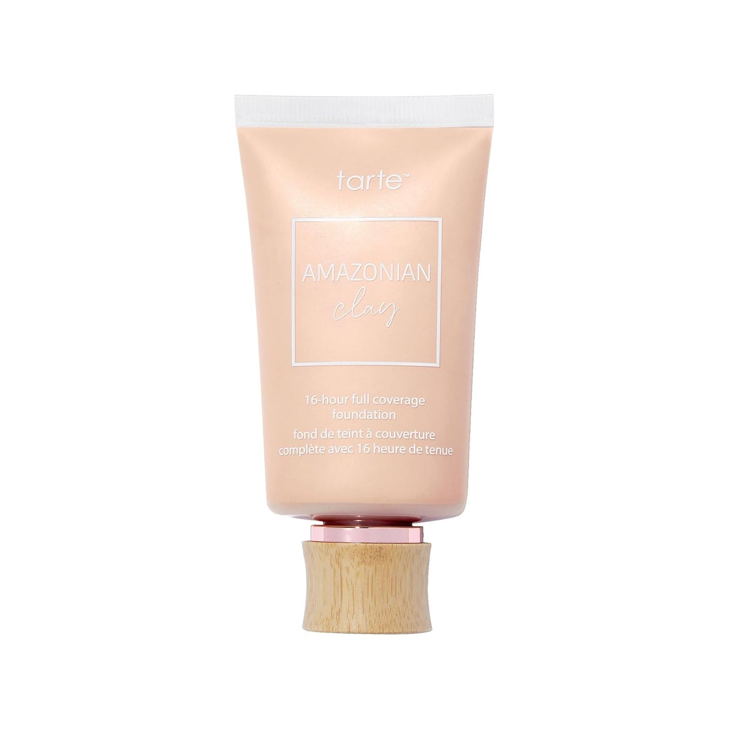 Tarte Amazonian Clay Foundation - 16-Hour Full Coverage Matte Finish | Hydrating, Vegan, Cruelty-Free