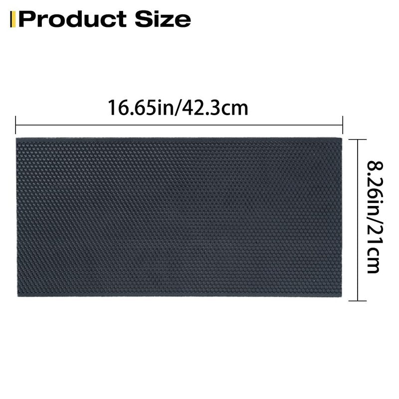BeeCastle Black Beehive Beeswax Coated Foundation Sheet,Waxed Foundation Sheet, 8-1/2-Inch Deep Foundation for Beehive Deep Frames