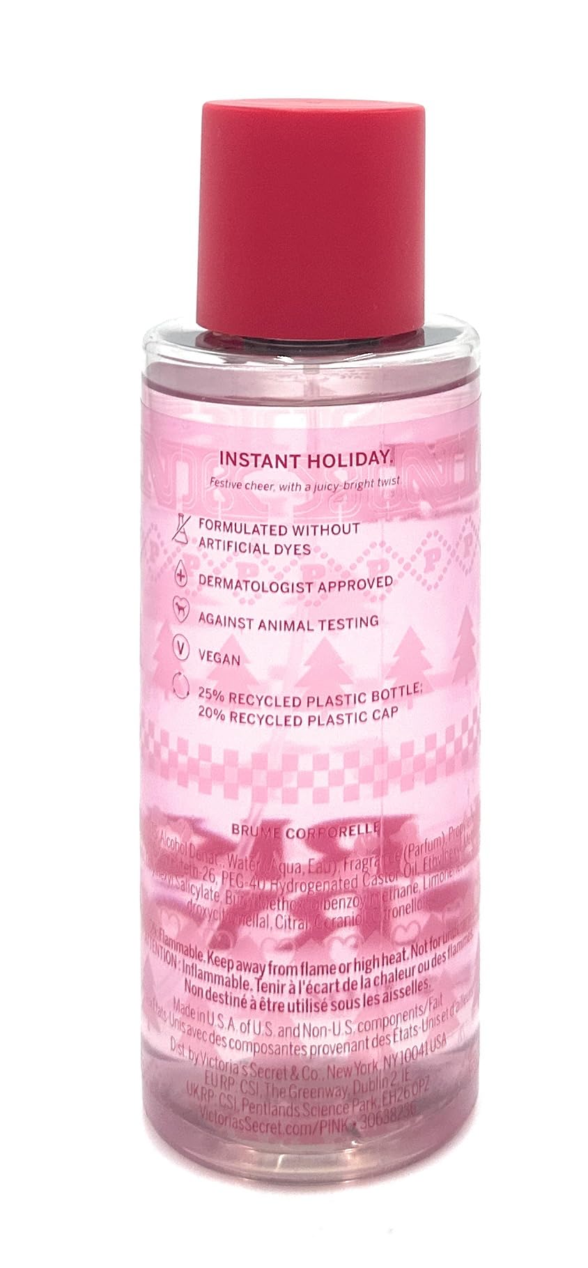 Victoria's Secret Pink Fragrant Mist Sparkle Berry 8.4 Fl Oz