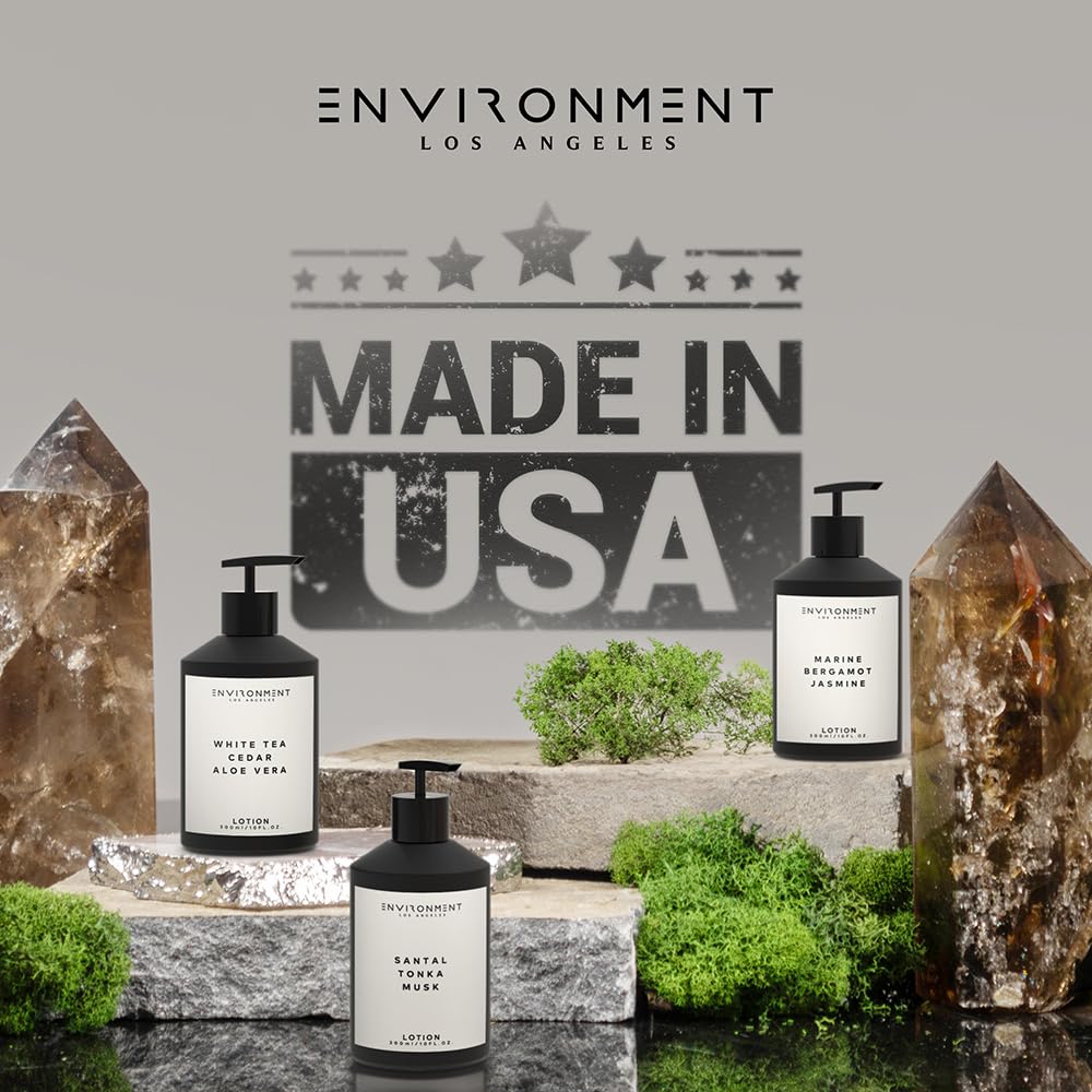 Luxury Scented Lotion - Sandalwood, Vanilla & Amber | 300ml High-End Body Lotion for Men & Women