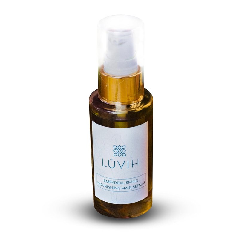 Empyreal Shine Hair Serum - Ayurvedic Growth & Hydration with Ashwagandha, Amla & Rosemary Oils | 50 mL