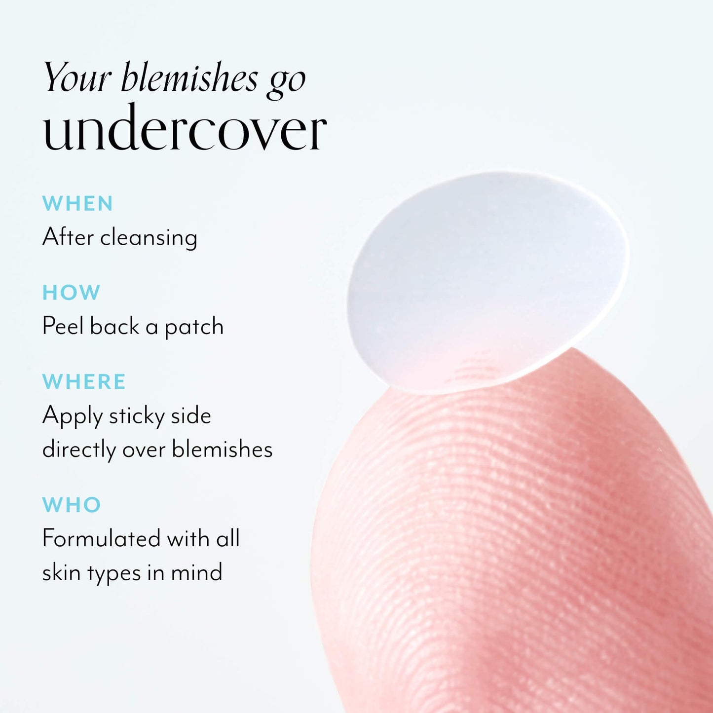 Bliss Clear Genius Blemish Patches – Salicylic Acid & Zinc for Fast Relief & Prevention, Clarifying Spot Treatment - 3 Pack