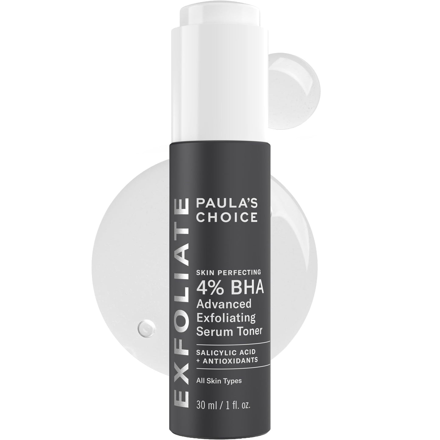 Paula’s Choice CALM 1% Sensitive Skin BHA Exfoliant, Salicylic Acid Lotion for Large, Clogged Pores, Calms, Soothes Redness, Suitable for Rosacea-Prone, Eczema-Prone Skin, Fragrance-Free, 3.3oz