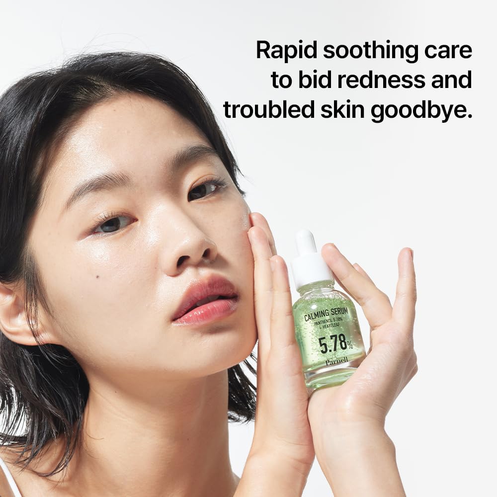 Parnell Panthenol 5.78% | 30ml / 1.01 fl.oz. | Heartleaf Calming Serum, soothing & moisturizing serum, korea skin care, korea beauty