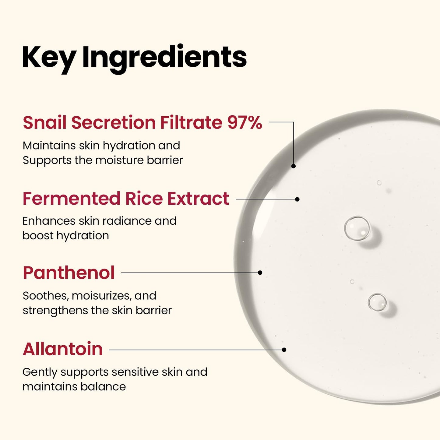K-SECRET SEOUL 1988 Snail Mucin 97% Essence – Concentrated Yet Lightweight Formula Infused with 97% Snail Mucin | Soothing & Fast-Absorbing Facial Serum | Korean Skincare, 100ml / 3.38 fl oz
