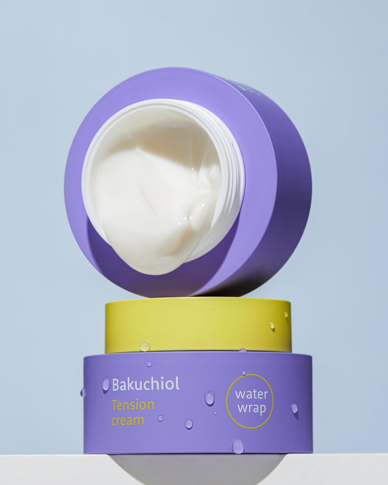 CHARMZONE Bakuchiol WaterWrap Tension Cream – Korean Skincare Retinol Alternative with 99% Bakuchiol, Pore Refining, 8-Layer Hyaluronic Acid for Firming, Anti-Aging, Hydration (1.69 fl. oz / 50 ml)