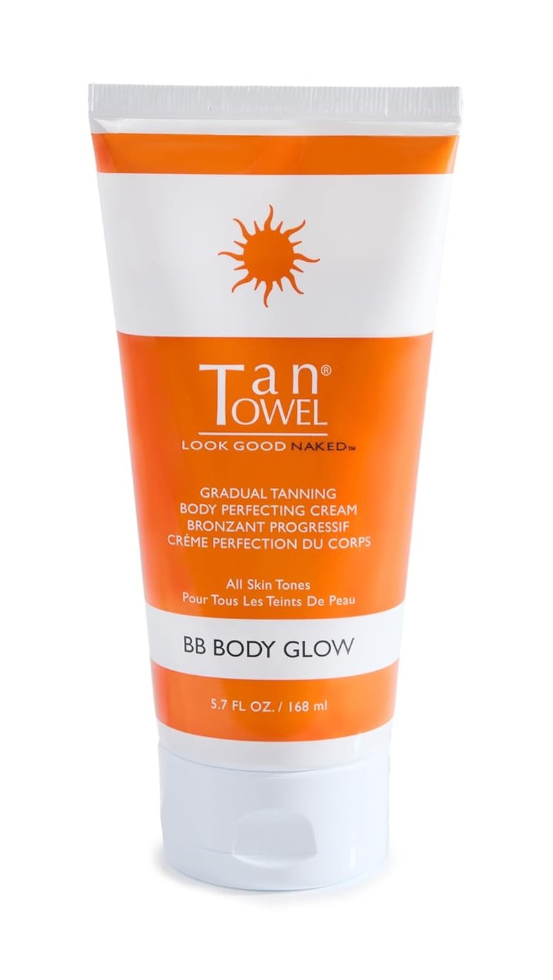 TanTowel Body Glow BB Cream - Radiant Self-Tanner for Women | Gold, 5.7 Fl Oz