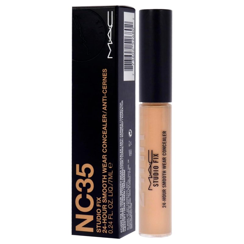 MAC Studio Fix 24 Hour Concealer - NC35 | Long-Lasting, Smooth Finish - 0.24 oz