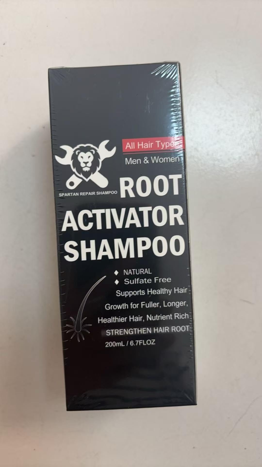 200mL Nourishing Shampoo for Men, Gentle Daily hair Cleanser, Natural Botanical Infusion for Fuller Looking Hairs, Unisex Hair Care Shampoo