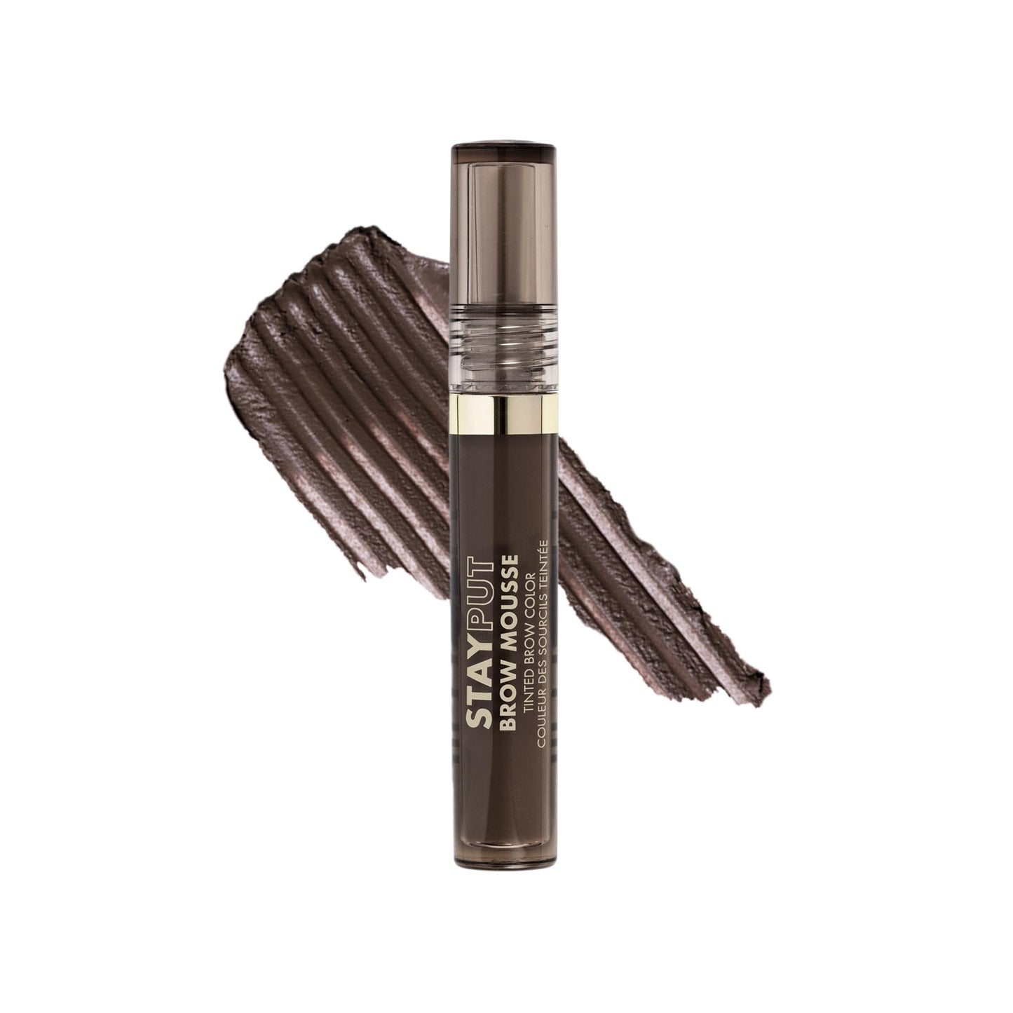 Milani Brow Tint- Stay Put Tinted Brow Mousse, Nourishing, High-Pigment infused with Shea Butter, Jojoba Seed Oil & Panthenol Vitamin B5