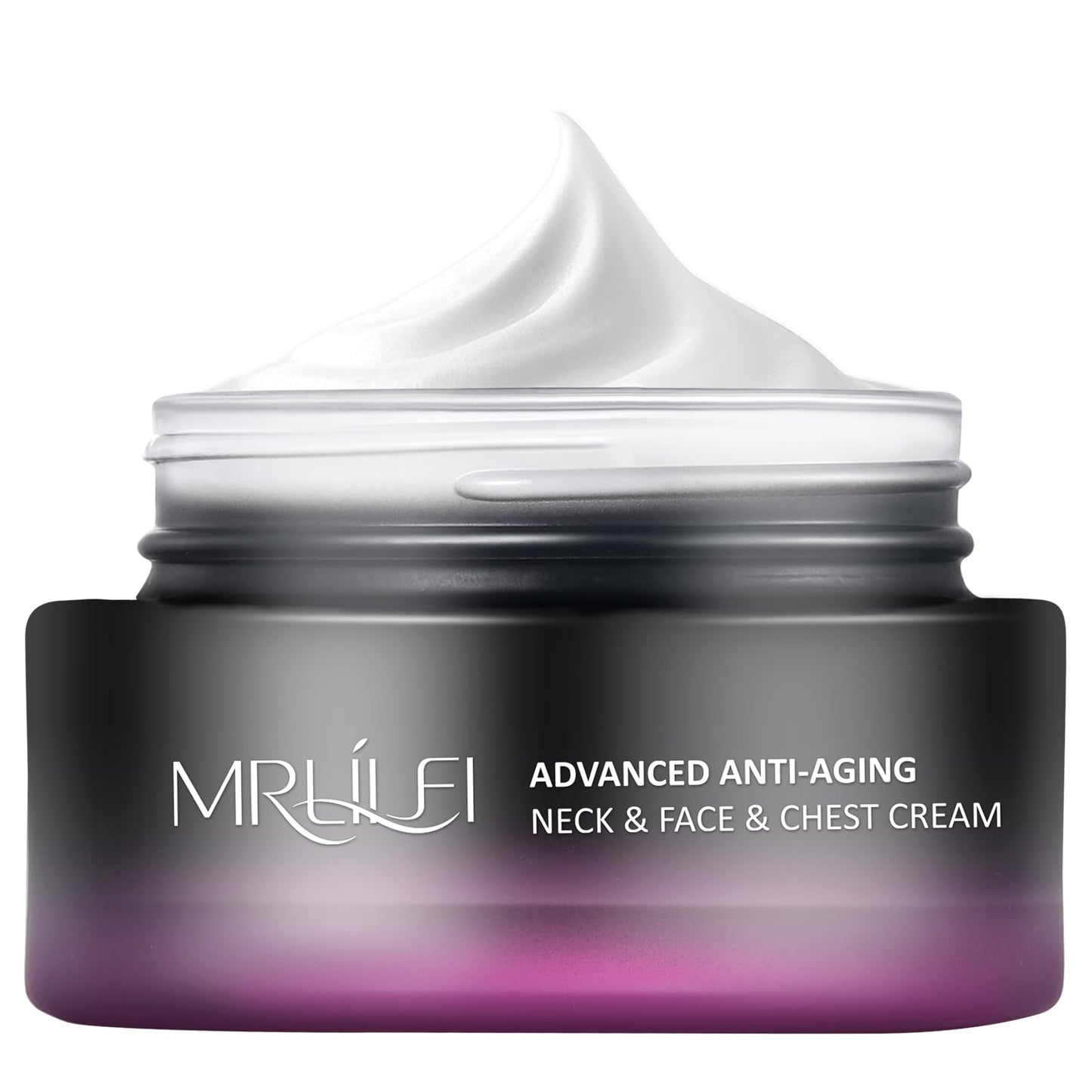 Mr Lilei 4 in 1 Retinol Moisturizer Cream, Tightening & Lifting Neck Cream, Advanced Anti-Aging Face Moisturizer, Reduces Fine Lines & Wrinkles for Neck & Face & Chest (50 ml/1.7 oz)