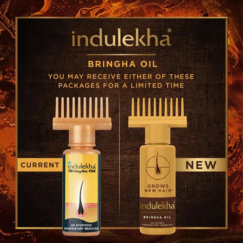Indulekha Bringha Complete Hair Care Oil 100ml (Pack of 3)