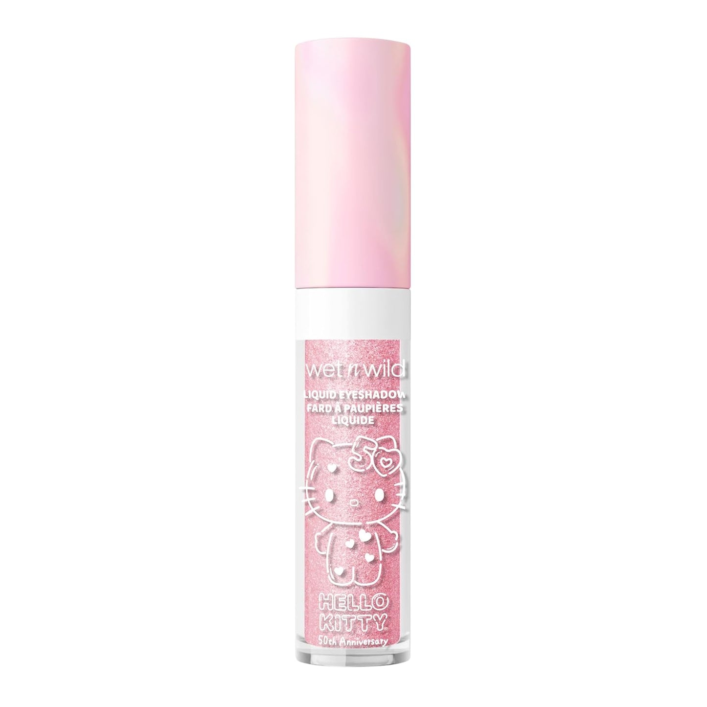 Hello Kitty Liquid Eyeshadow - Smooth, Blendable Shimmery Matte in Bubblegum Pink | Vegan & Cruelty-Free