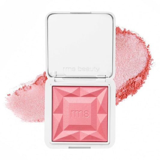 RMS Beauty Redimension Hydra Powder Blush Hydrating Mineral Powder Blush with Buildable Natural Color Lightweight Long-Lasting Finish Clean & Cruelty-Free 0.15 oz