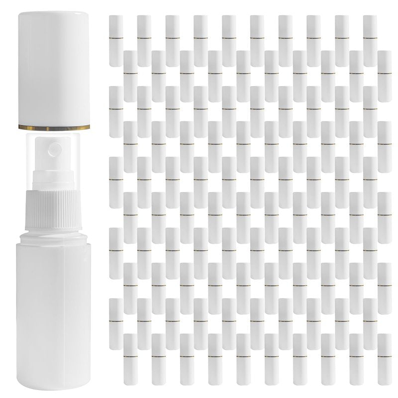 HXOAOXH Bulk 105-Pack Travel Perfume Spray Bottles 1oz, Empty Refillable Fine Mist Atomizer TSA Approved Mini Fragrance Sprayer, Cruise Toiletry Party Favor, Small Business Wholesale Supplies, Clear