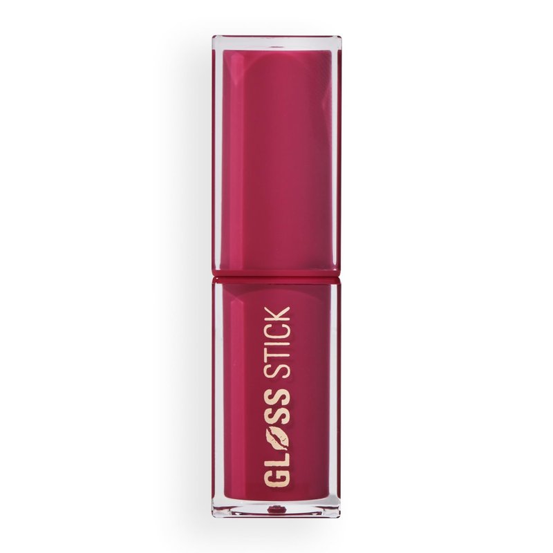Revolution Beauty London, Pout Lip Gloss Stick, Pigmented High-Shine Formula with Hyaluronic Acid & Vitamin E, Vegan & Cruelty-Free, Sour Berry, 0.1 fl oz