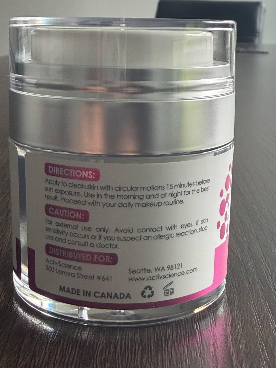 Neck Firming Cream - Natural Anti-Aging Facial Moisturizer with Retinol & Hyaluronic Acid | Day & Night Use