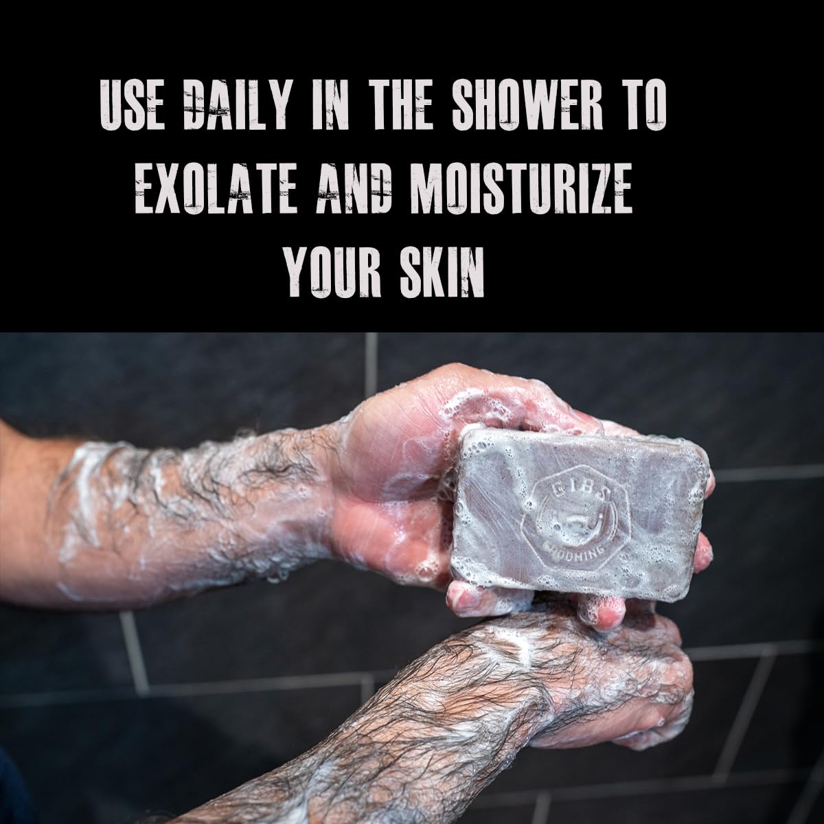 GIBS 7oz Bar Soaps, Long Lasting, Cleansing & Moisturizing