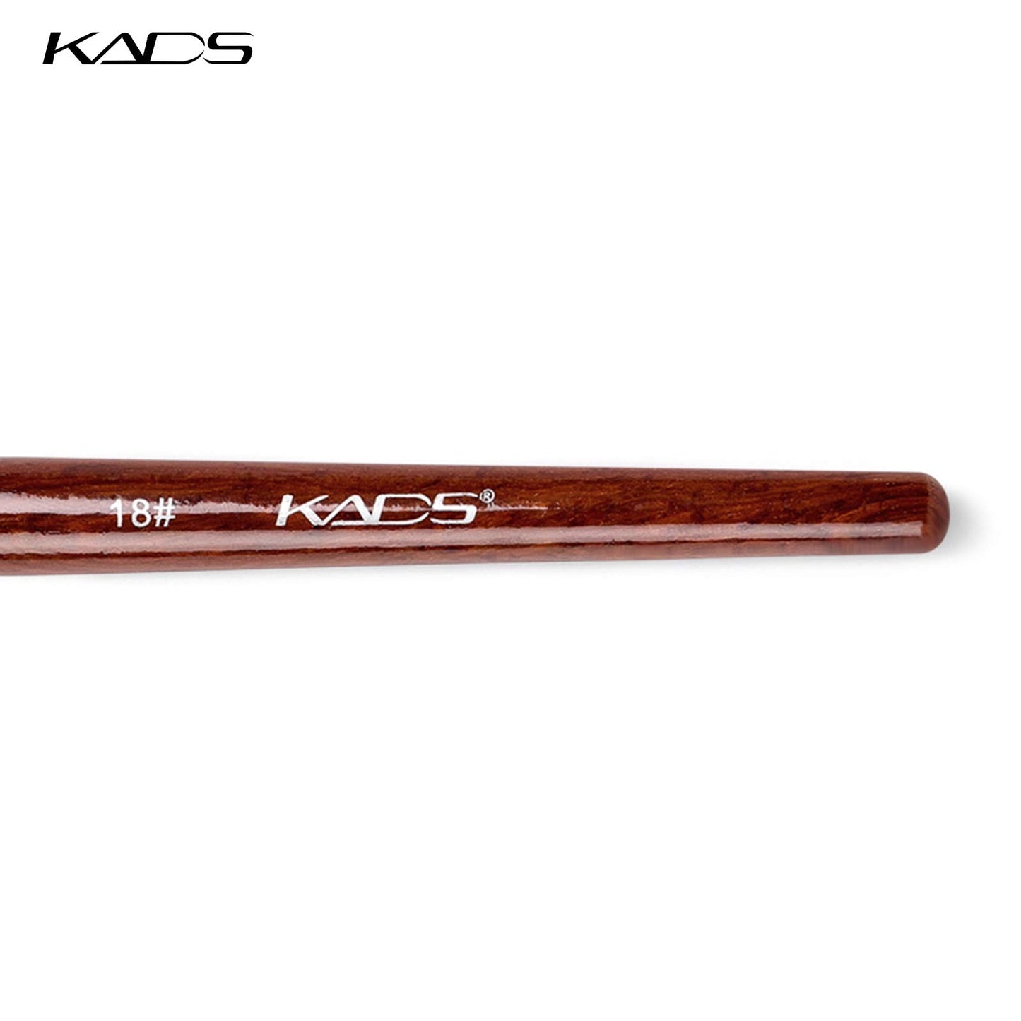 KADS Kolinsky Sable Nail Art Brush - Red Wood Acrylic Nail Brush - 22#