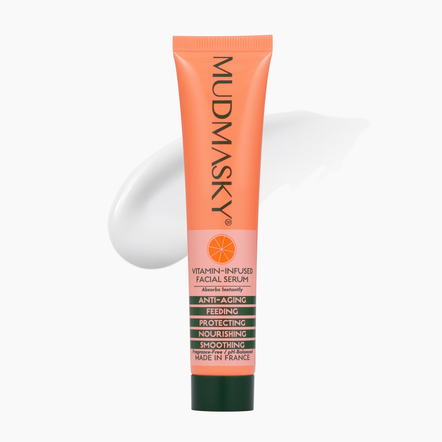 Mudmasky Vitamin-Infused Facial Serum - Absorbs instantly - previously known as the Aftermask Vitamin Serum - Made in France 30 ml / 1.0 Oz