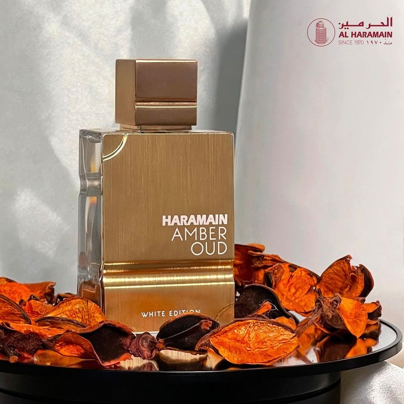 Amber Oud White Edition Unisex Perfume - Long Lasting Arabian Fragrance with Bergamot, Jasmine & Musk | 2 oz Spray