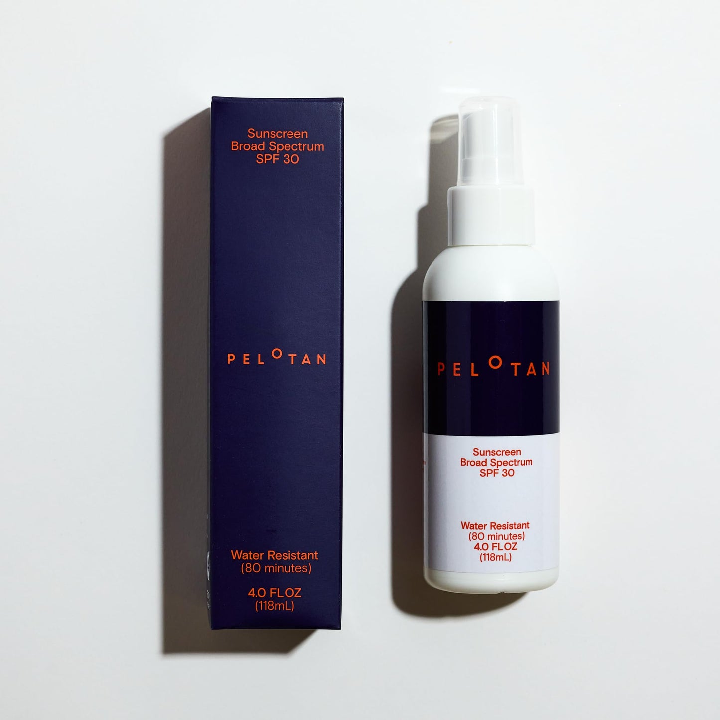 Pelotan Spray Sunscreen SPF 30 (4 Fl Oz) – Lightweight, Sweat-Resistant Sun Protection for Cyclists & Runners – Used by Pro Athletes – Safe for Sensitive Skin
