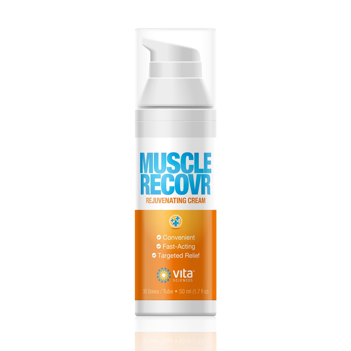 Vita Sciences Muscle Recovr Cream | Fast-Acting Magnesium with Electrolytes