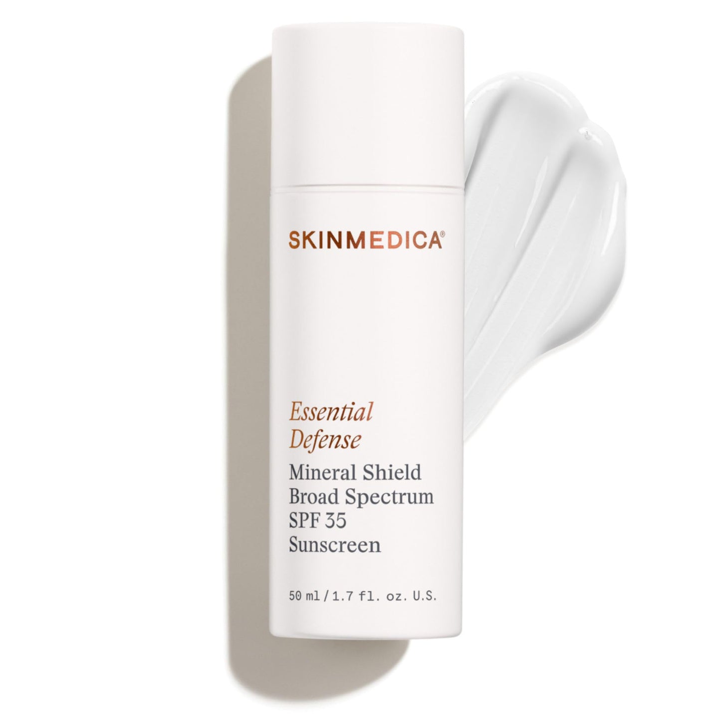 SkinMedica Essential Defense Mineral Shield SPF 35 Face Sunscreen - Sheer Mineral Sunscreen with Lightweight Broad Spectrum UVA/UVB Protection for Sensitive Skin (1.7 Oz)