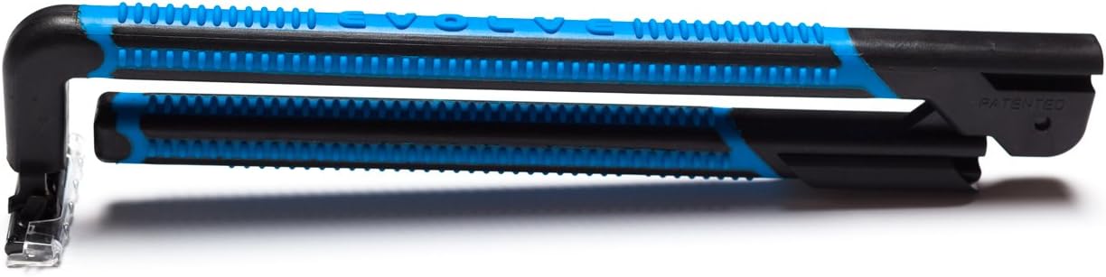 Evolve Back Hair Removal Razor - 16-Inch Foldable Handle Shaver | Wet/Dry Use, 4 Cartridges Included