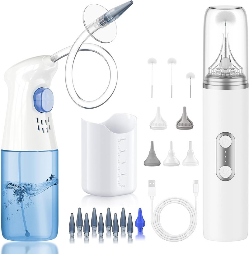 Rechargeable Ear Dryer - Efficient Ear Water Remover | Manual Irrigation System