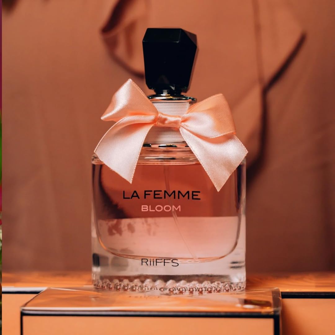 La Femme Bloom by Riiffs Eau De Parfum Spray 3.4 oz Women