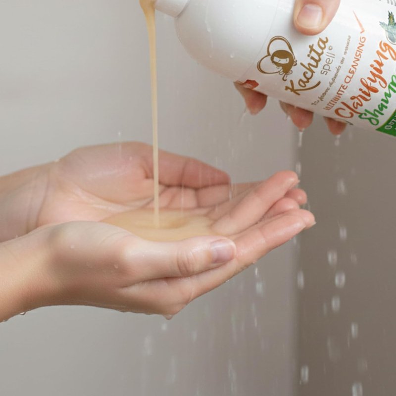 Kachita Spell Clarifying Shampoo - Deep Cleansing Detox Formula, Sulfate-Free | 12 oz