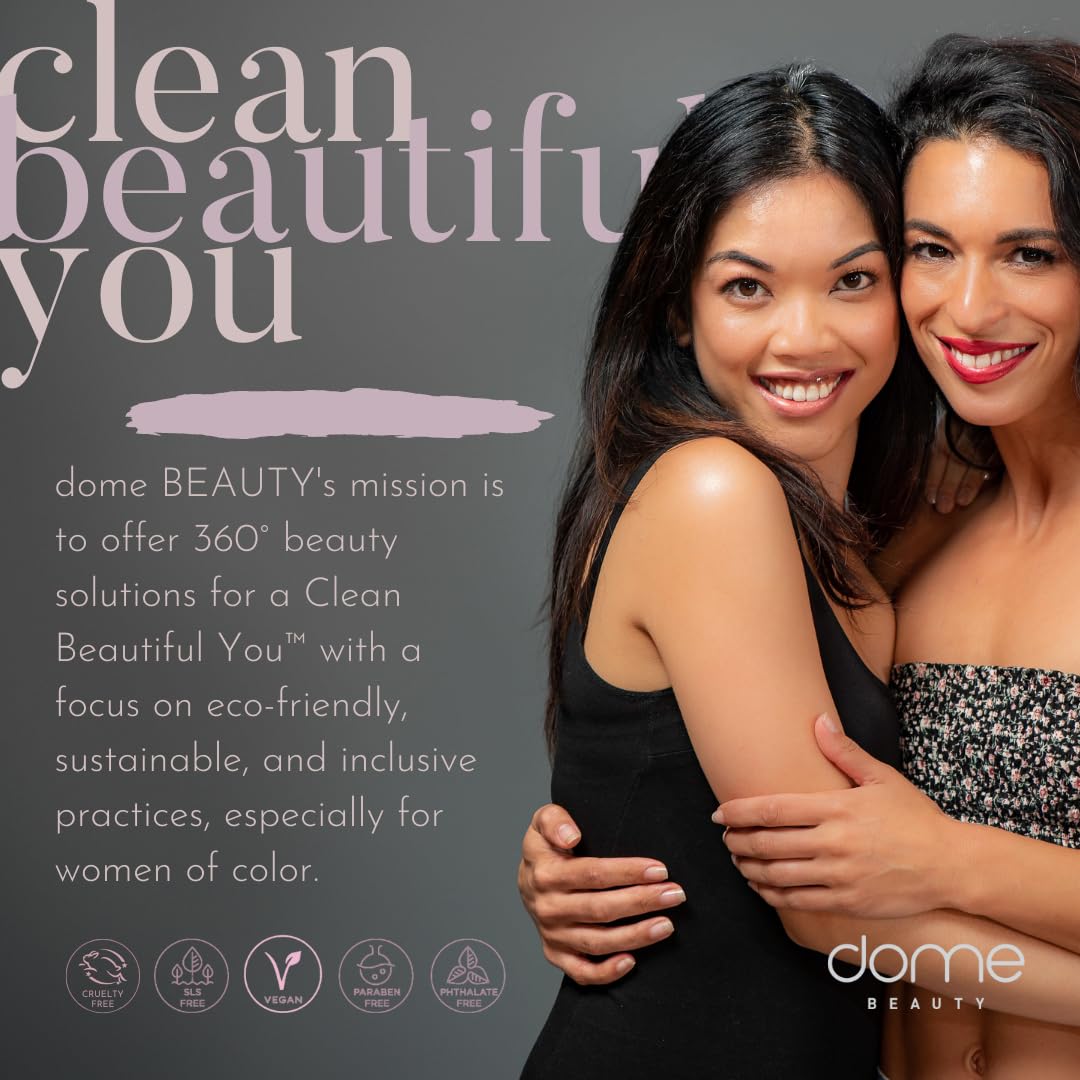 dome BEAUTY Eye Jewels 24-Hour Eye Shadow Vegan, Cruelty-Free Long-Lasting Cream Eyeshadow, Radiant Finish Eye Makeup for All Skin Tones, Easy-to-Blend, Smudge-Proof, Platinum .15 fl oz