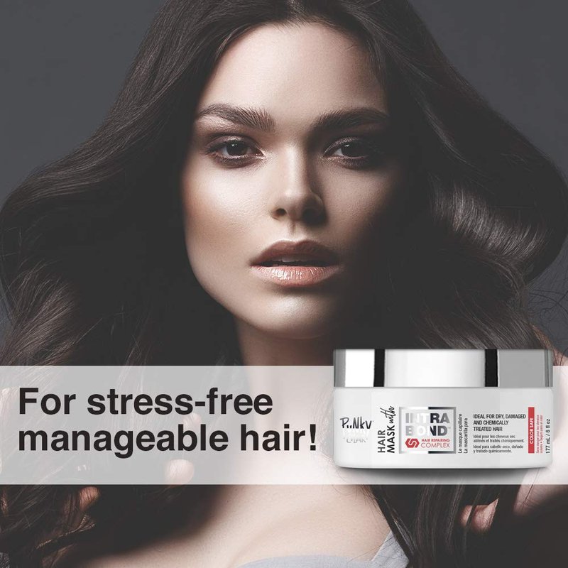 Punky Hair Mask with Intrabond Hair Repairing Complex, 6 oz - Ideal for Dry, Damaged, Chemically Treated Hair