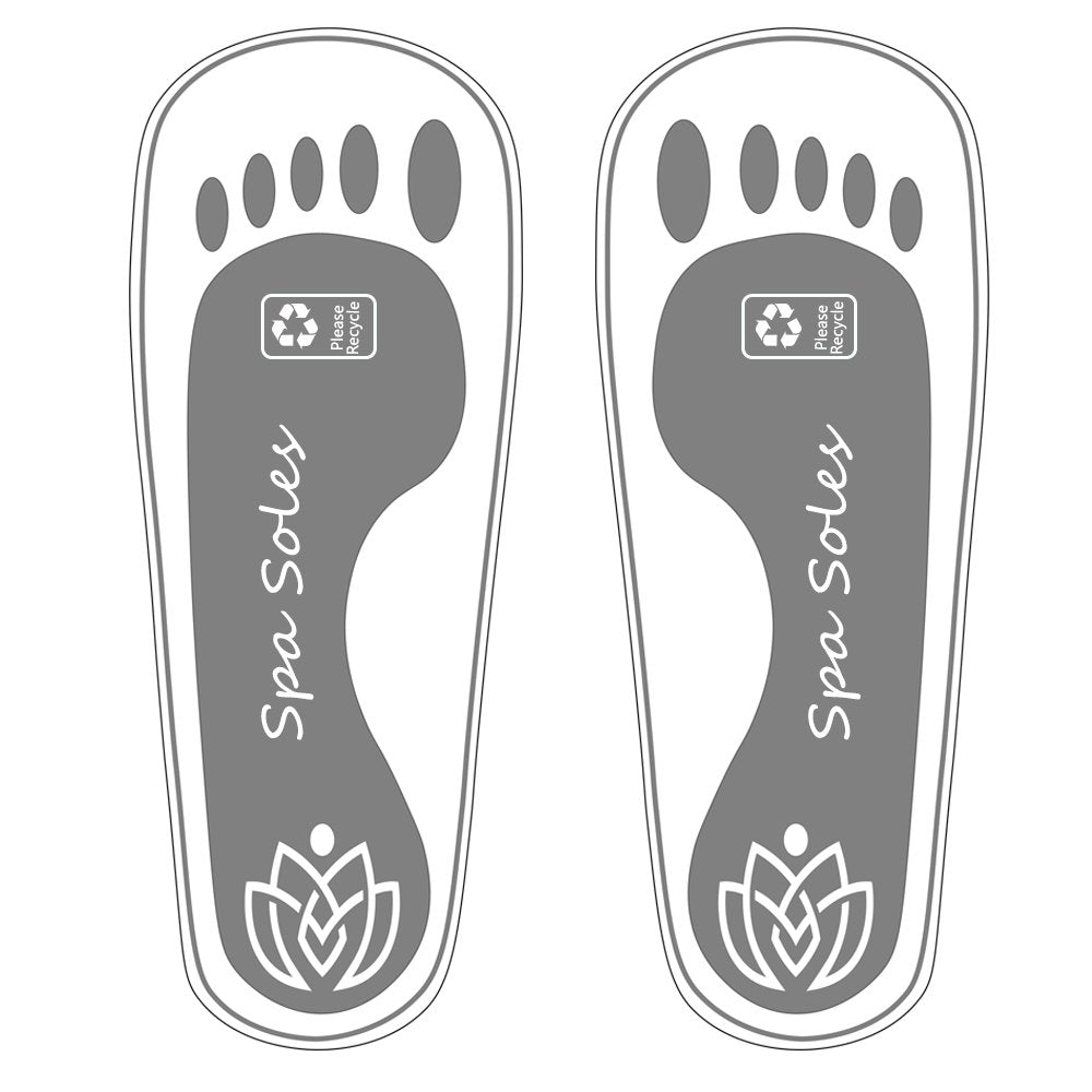 100 Pair Grey Disposable Adhesive Spray Tan Feet Protector Pads for Sunless Airbrush Tanning